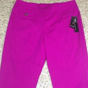 NEW Alfani Orchid colored Capri pants - size 10